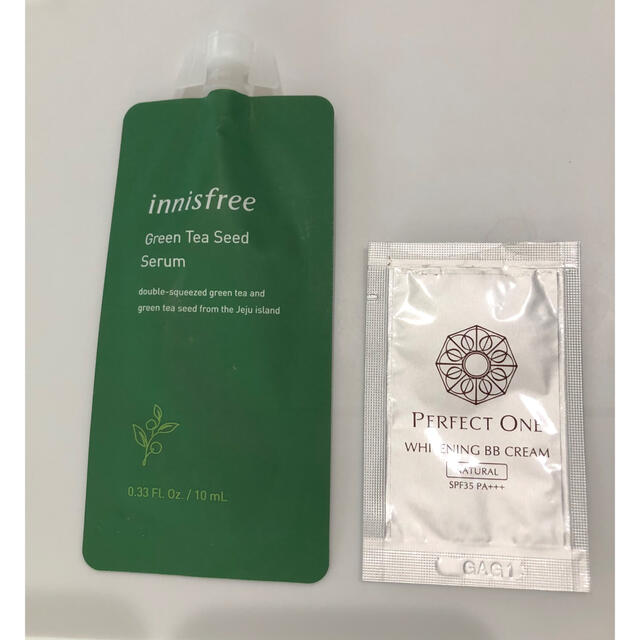 Innisfree(イニスフリー)のイニスフリー　グリーンティーシード　セラム　＋　オマケ コスメ/美容のスキンケア/基礎化粧品(美容液)の商品写真