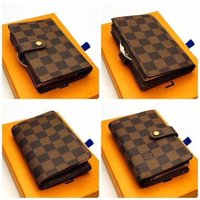 LOUIS VUITTON(ルイヴィトン)の✨新品同様✨ヴィトン財布　ダミエ ポルトモネ ヴィエノワがま口　限界値下げ！ レディースのファッション小物(財布)の商品写真