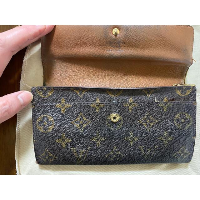 LOUIS VUITTON(ルイヴィトン)のミッチャン様　ルイヴィトン　長財布　難あり レディースのファッション小物(財布)の商品写真