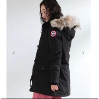 カナダグース(CANADA GOOSE)の売り切り！！値下げしました。カナダグース ブロンテ ブラック(ダウンコート)