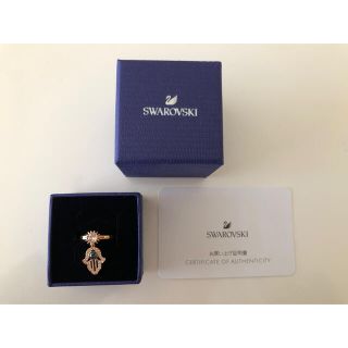 スワロフスキー(SWAROVSKI)のスワロフスキー　Swarovski リング　ローズゴールド(リング)