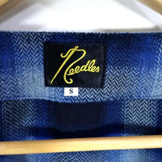 Needles(ニードルス)のNEEDLES 1B CARDIGAN SHIRT CHECK ニードルズ メンズのトップス(シャツ)の商品写真