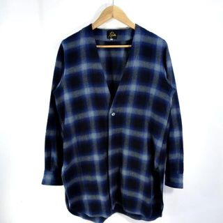 ニードルス(Needles)のNEEDLES 1B CARDIGAN SHIRT CHECK ニードルズ(シャツ)