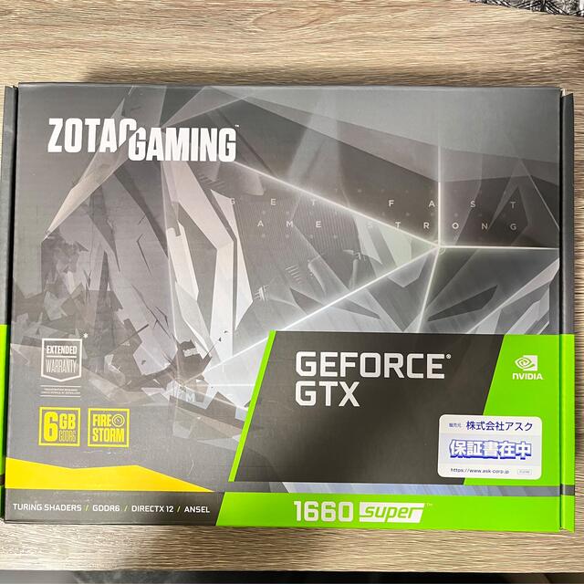 有名なブランド GAMING ZOTAC ZOTAC/PCP GeForce 1660 GTX PCパーツ