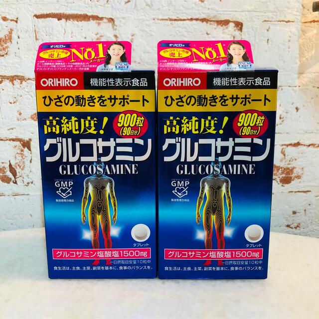 ORIHIRO - ⭐️新品⭐️ オリヒロ 高純度 グルコサミン粒徳用 900粒(90
