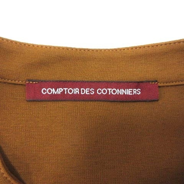 Comptoir des cotonniers(コントワーデコトニエ)のCOMPTOIR DES COTONNIERS カットソー 9 茶 ブラウン レディースのトップス(カットソー(長袖/七分))の商品写真