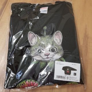 ヒグチユウコ トレーナー パーカー 植物展 ブラック L スウェット