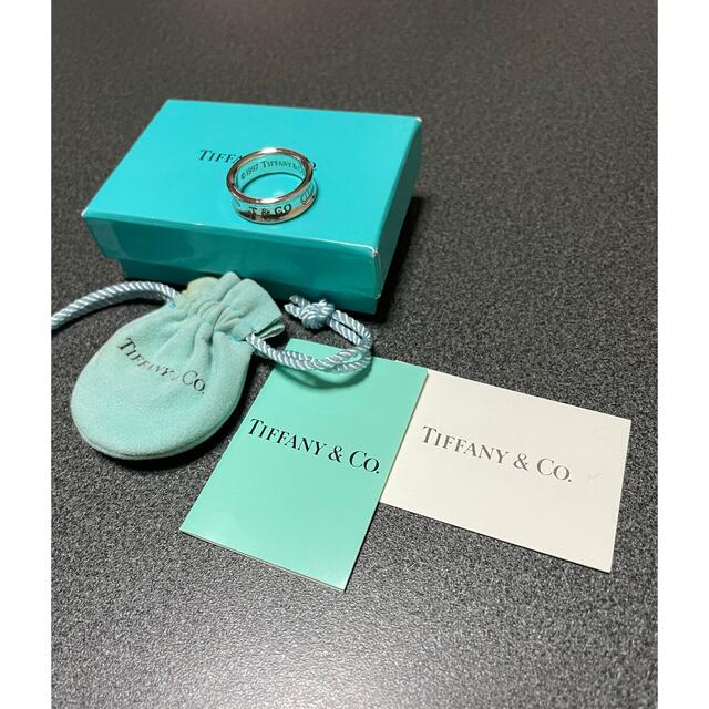 Tiffany & Co.(ティファニー)のTiffany★ティファニー 1837★ナローリング★16 17号 メンズのアクセサリー(リング(指輪))の商品写真