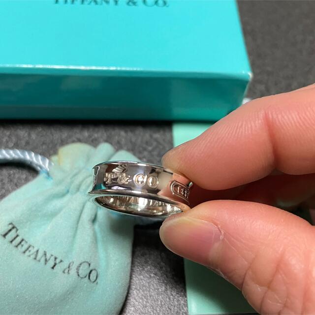 Tiffany & Co.(ティファニー)のTiffany★ティファニー 1837★ナローリング★16 17号 メンズのアクセサリー(リング(指輪))の商品写真