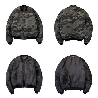 ワコマリア(WACKO MARIA)のGAKKIN CAMO MA-1 VTG WASH EXCLUSIVE (ブルゾン)