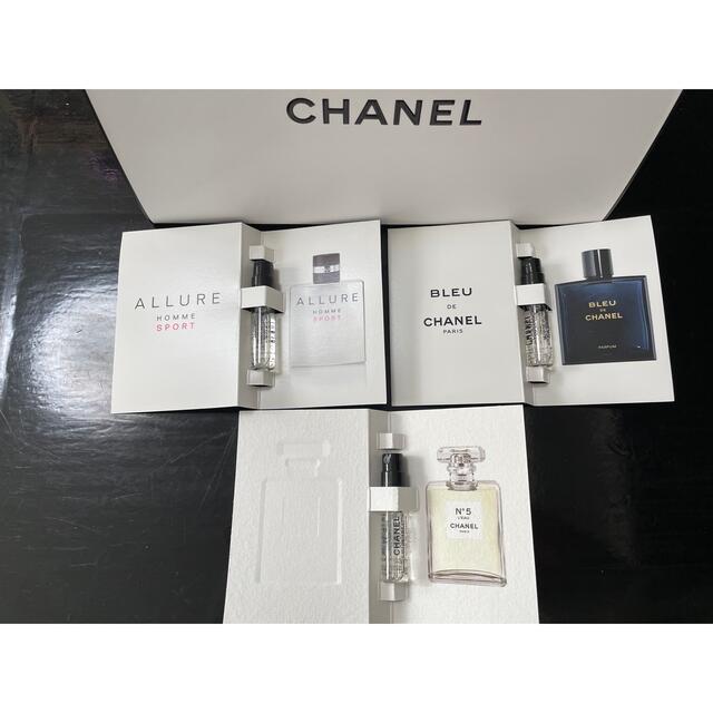 CHANEL(シャネル)のCHANEL新品サンプル試供品8個セット香水　ヘア&ボディーミスト コスメ/美容の香水(香水(女性用))の商品写真