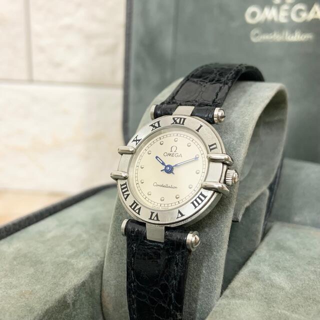 美品】omega コンステレーション レディース 腕時計 クォーツ 箱付き