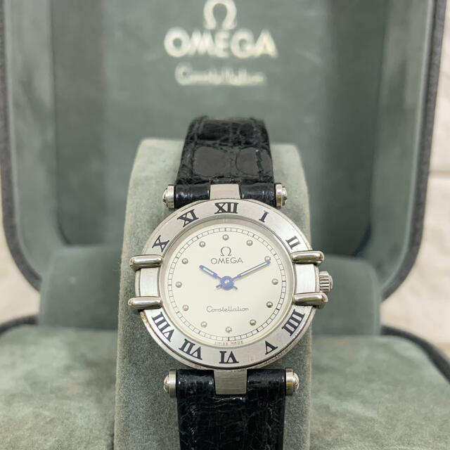 【美品】omega コンステレーション レディース 腕時計 クォーツ 箱付き 1