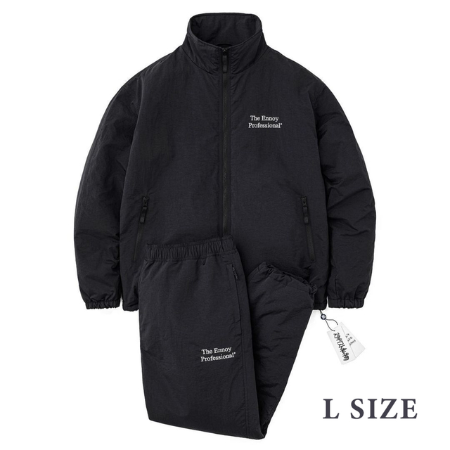 21ss ennoy スタイリスト私物　NYLON JACKET ブラック　L