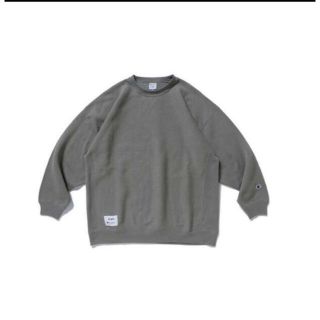 ダブルタップス(W)taps)のwtaps champion クルーネック オリーブ Lサイズ(スウェット)