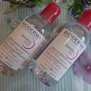 ビオデルマ(BIODERMA)の【新品２本】ビオデルマ サンシビオ エイチツーオー D 250ml(クレンジング/メイク落とし)