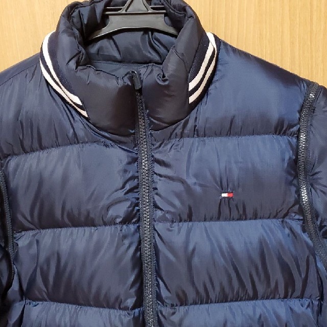 TOMMY HILFIGER(トミーヒルフィガー)のTOMMY HILFIGER リバーシブル ダウンジャケット メンズのジャケット/アウター(ダウンジャケット)の商品写真