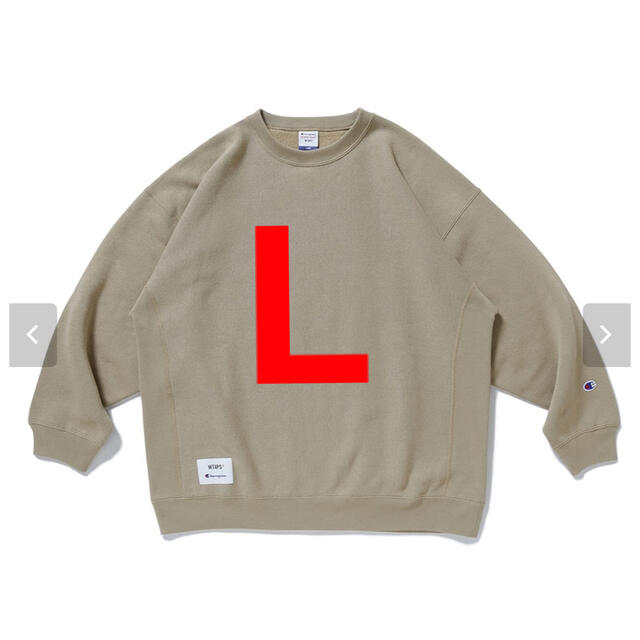 【L】 WTAPS CHAMPION ACADEMY CREW NECK