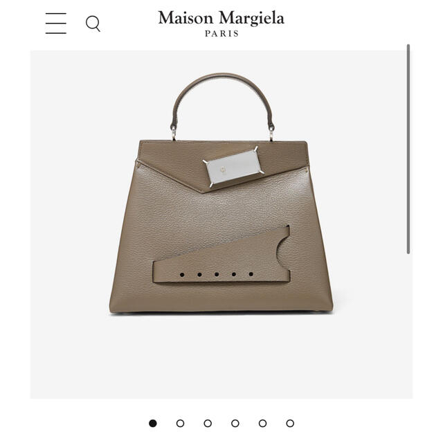 Maison Martin Margiela(マルタンマルジェラ)のMargiela スナッチトミディアムトップハンドルバッグ レディースのバッグ(ハンドバッグ)の商品写真