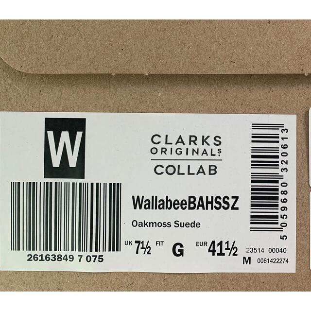 メンズClarks クラークス 長谷川昭雄 ah ssz WALLAROO ビームス