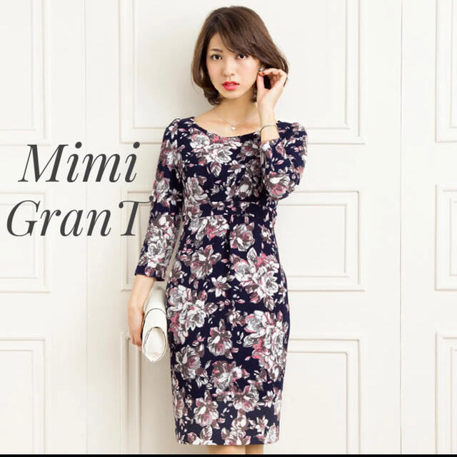 タグ付き＊mimi GranT ミミグラント　ケリーワンピ　ワンピース　花柄