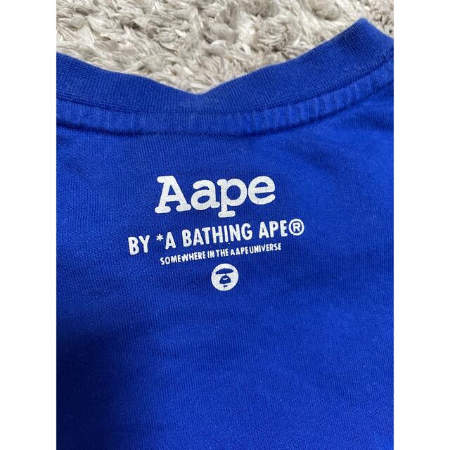 A BATHING APE(アベイシングエイプ)のビネガー様専用ページ Aape 長袖ロンT メンズSサイズ メンズのトップス(Tシャツ/カットソー(七分/長袖))の商品写真