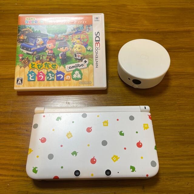 ニンテンドー　3DS LL どうぶつの森　amiibo + ジャンク