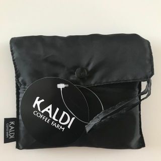 カルディ(KALDI)のカルディ　黒(エコバッグ)