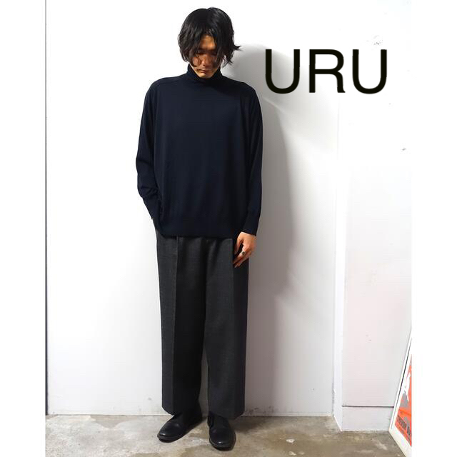 SUNSEA(サンシー)の値下げ可！定価約3万！新品！【URU】ウル タートルネックニット サイズ1 メンズのトップス(ニット/セーター)の商品写真