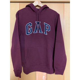 ギャップ(GAP)のギャップ GAP ロゴ パーカー ボルドー Sサイズ　人気色　古着(パーカー)