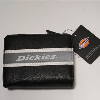 ディッキーズ(Dickies)のDickies ディッキーズ リフレクター付き ラウンドジップ ブラック(折り財布)