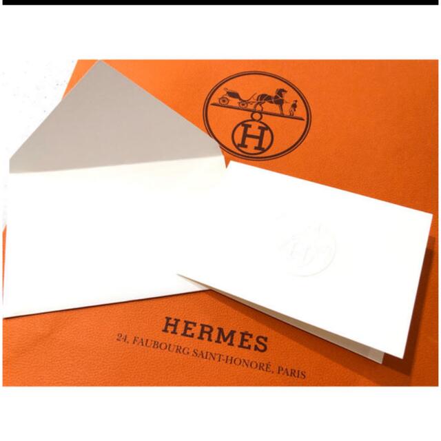 Hermes(エルメス)の【repair様専用】エルメス HERMES レターセット お手紙 封筒 新品 ハンドメイドの文具/ステーショナリー(カード/レター/ラッピング)の商品写真