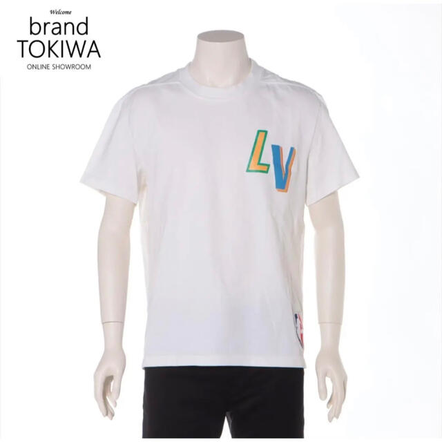 vuitton×NBA コットン Tシャツ ヴィトン プリント RM212M-