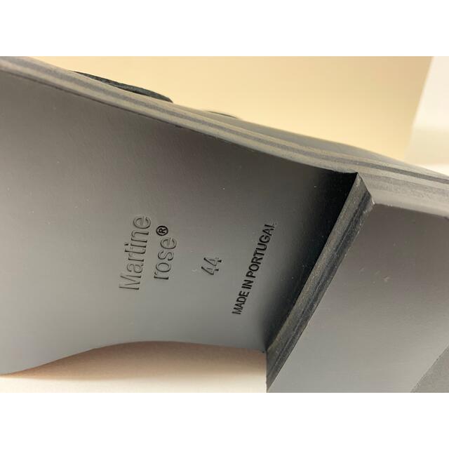 新品《 Martine Rose 》レザー ローファー ミュール 44 | livro