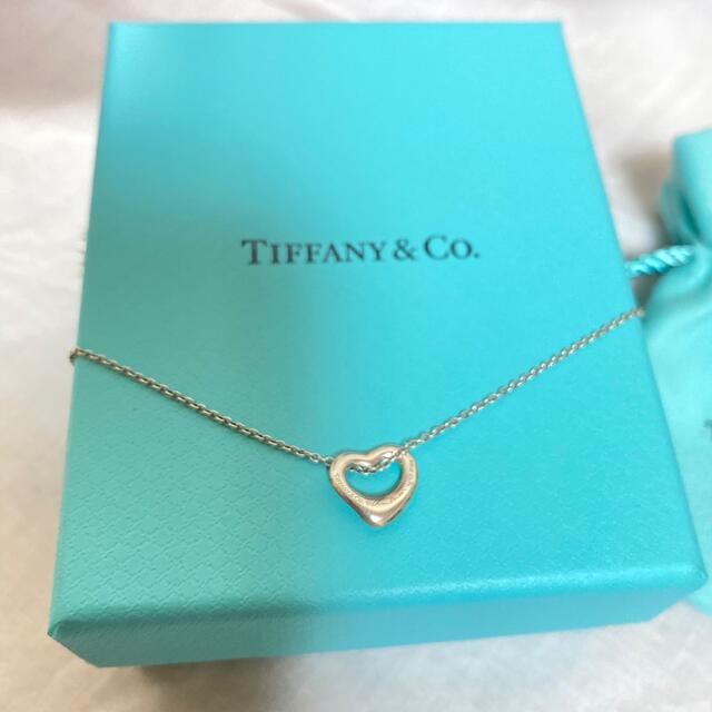 Tiffany& Co. オープンハートネックレスレディース