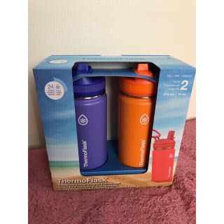 【新品】 ThermoFlask コストコ 水筒　ステンレス サーモ フラスク(水筒)