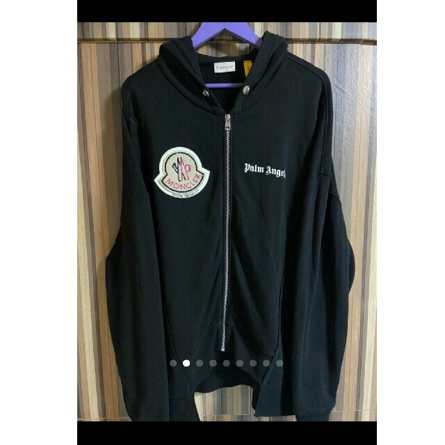 MONCLER(モンクレール)の希少♥モンクレール×パームエンジェルス♥パーカー♥ ブラックアイパッチ  GDC メンズのトップス(パーカー)の商品写真