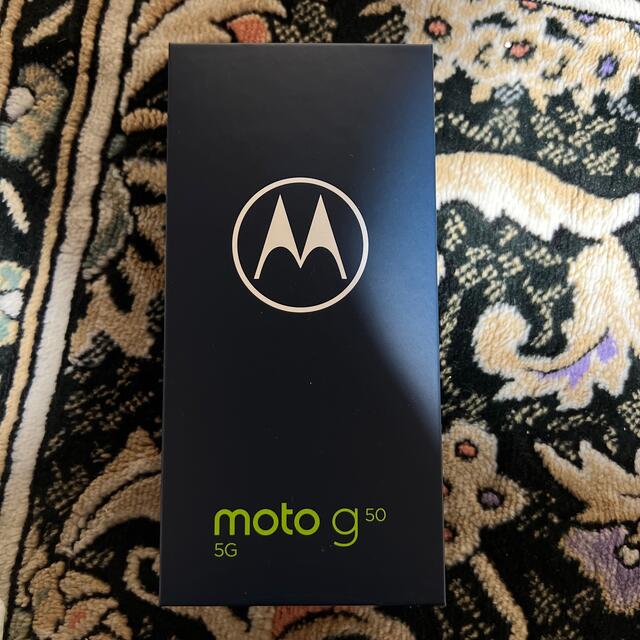 【新品未開封】Motorola moto g50 5G メテオグレイ