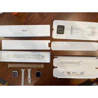 アップルウォッチ(Apple Watch)の【まりりん様専用】Apple Watch series3 38mm GPSモデル(腕時計)