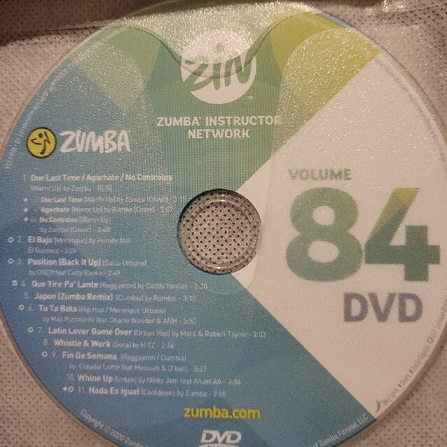 ZUMBA　ズンバ　CD DVDのセット