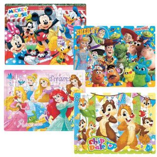 ディズニー(Disney)のパズル　ディズニー　4枚　新品未使用(知育玩具)