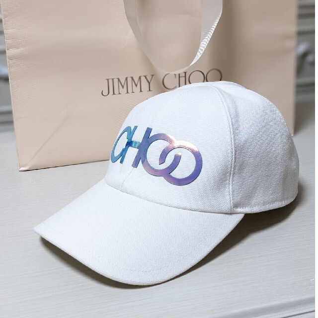 当店一番人気 新品 未使用品 JIMMYCHOO ジミーチュウ 帽子 サン