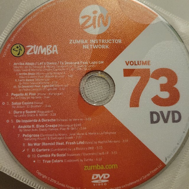 ZUMBA　ズンバ　CD DVDのセット 2