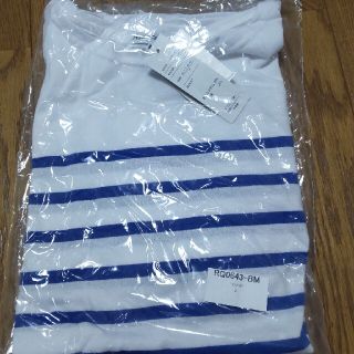 モモ子様専用*メンズボーダートップスM*新品未使用(Tシャツ/カットソー(七分/長袖))