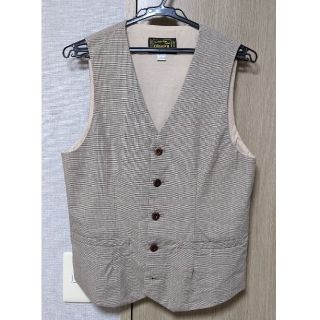 ステュディオダルチザン(STUDIO D'ARTISAN)のORGUEIL OR-4016 Beige Gillet(ベスト)