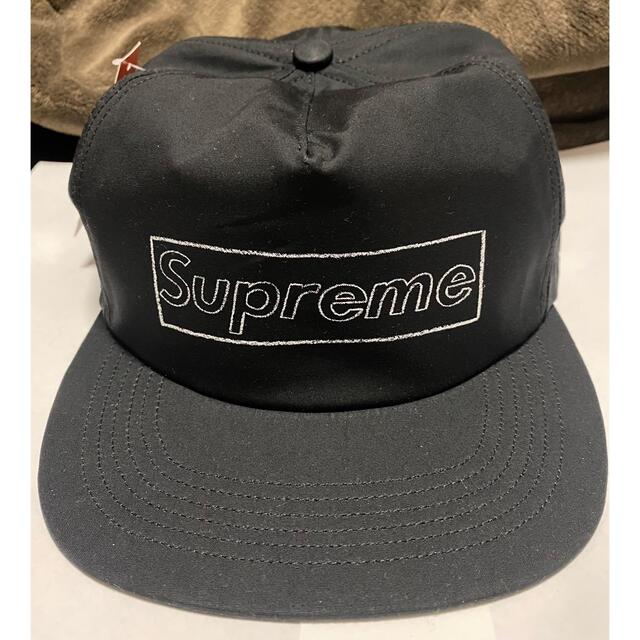 メンズSupreme KAWS Chalk Logo 5-Panel Black☆