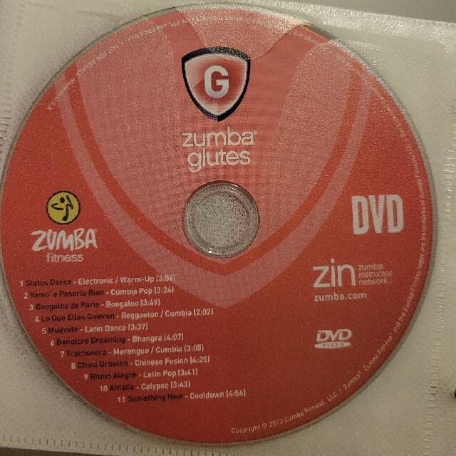 ズンバ　ZIN39  CD.DVD