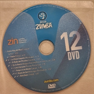 aqua zumba CD DVDセット-