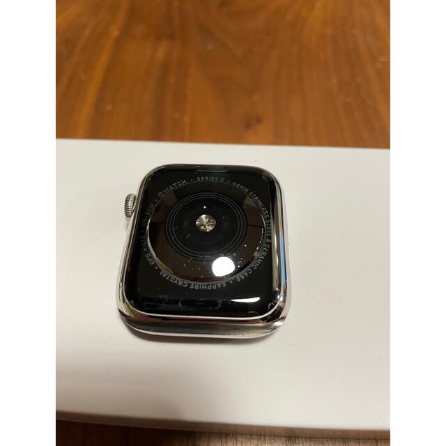 Apple Watch(アップルウォッチ)の【専用】Apple Watch 5 44mm ステンレス メンズの時計(腕時計(デジタル))の商品写真