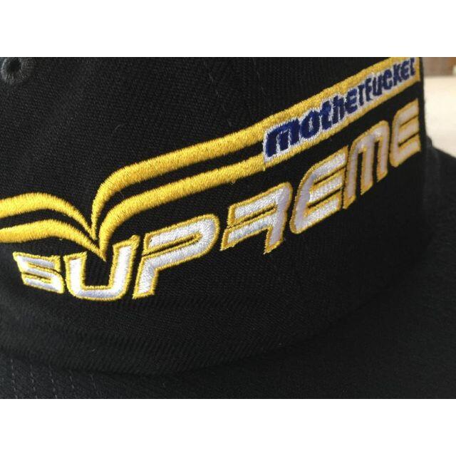 Supreme - Supreme/Motherfucker 6-Panel Cap 黒 ロゴ入り の通販 by ワクワクショップ